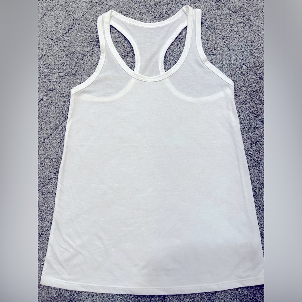 White tank top
